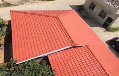 合成樹脂瓦,防火保溫屋面建材的市場機遇